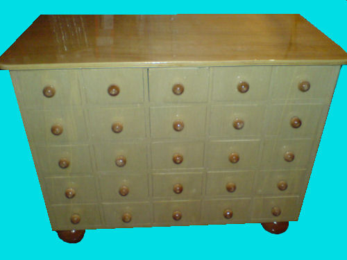 Schränkchen mit 25 Schubladen 40cm x 40cm x 20cm